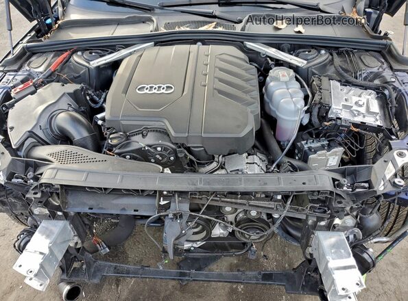 WA18AAF41SA002315 2025 AUDI OTHER Синий Вид задней части салона