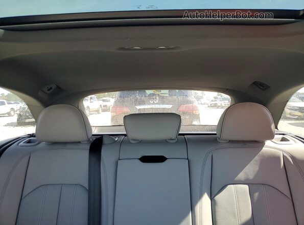 WA18AAF41SA002315 2025 AUDI OTHER Blue Вид задніх сидінь