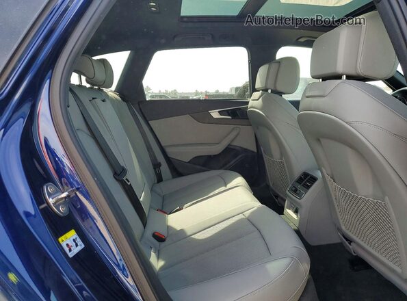 WA18AAF41SA002315 2025 AUDI OTHER Blue Вид задньої частини салону