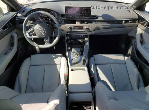 WA18AAF41SA002315 2025 AUDI OTHER Blue Вид панелі приладів