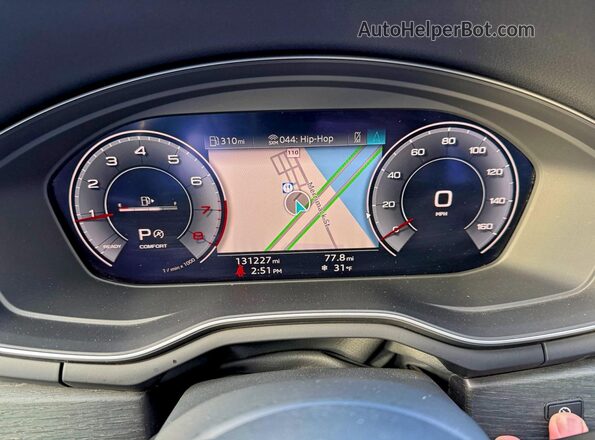 WA18NAF44LA032477 2020 AUDI OTHER Gray Вид панелі приладів