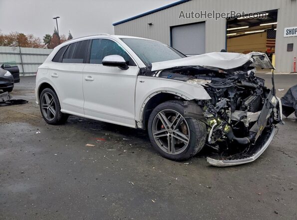 WA1A4AFY3J2166556 2018 AUDI SQ5 White წინა მარჯვენა