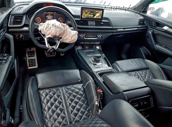 WA1A4AFY3J2166556 2018 AUDI SQ5 White წინა პანელის ხედი