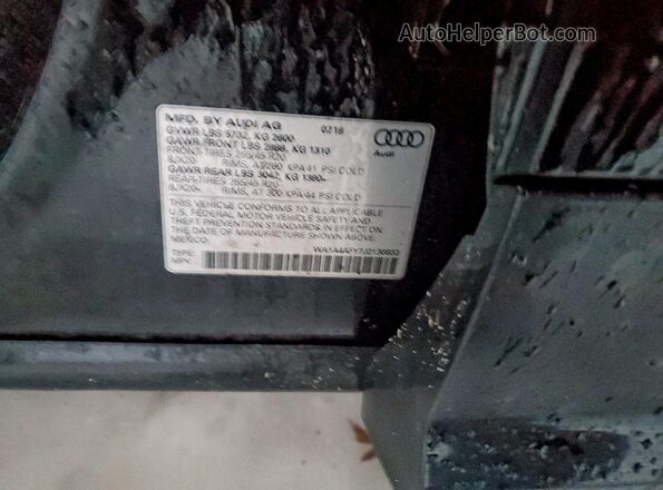 WA1A4AFY7J2136833 2018 AUDI SQ5 Черный 