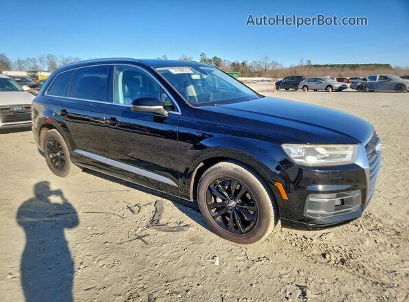 WA1AAAF72HD003363 2017 AUDI Q7 Black წინა მარჯვენა