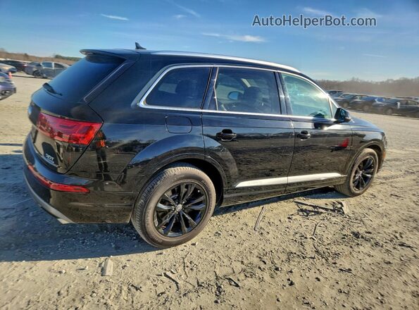 WA1AAAF72HD003363 2017 AUDI Q7 Black უკანა მარჯვენა