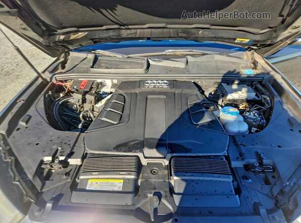 WA1AAAF72HD003363 2017 AUDI Q7 Black ძრავის განყოფილების ხედი