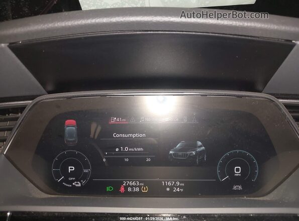 WA1AAAGE3PB004755 2023 AUDI E-TRON Черный Вид задних сидений