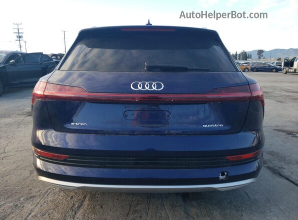 WA1AAAGE6NB029923 2022 AUDI E-TRON Blue 
