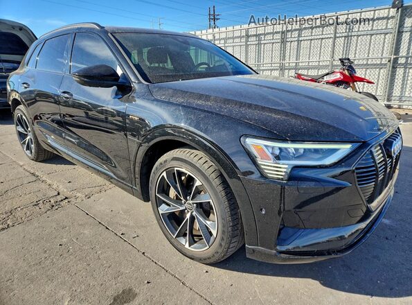 WA1AAAGE7NB027789 2022 AUDI E-TRON Black Передня права чверть