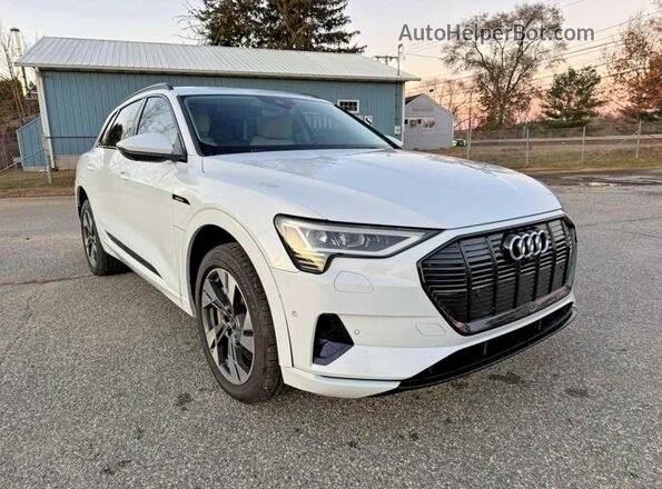 WA1AAAGE8MB010286 2021 AUDI E-TRON White 