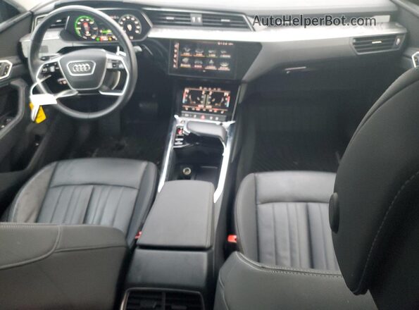 WA1AAAGE8MB010630 2021 AUDI E-TRON White Dashboard view