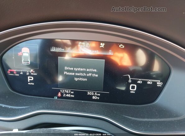 WA1ABAFY1S2053583 2025 AUDI Q5 Black Հետևի նստատեղերի տեսք