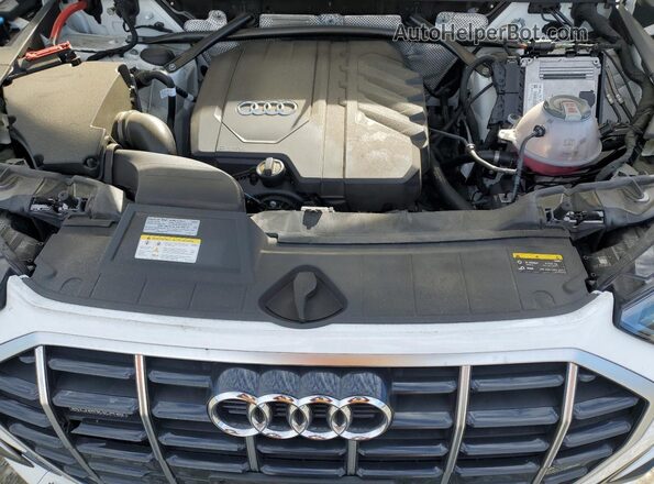 WA1ABAFY8R2094593 2024 AUDI Q5 White ძრავის განყოფილების ხედი