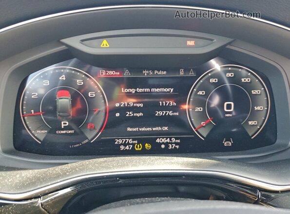 WA1ACBF70PD022122 2023 AUDI Q7 Black Vista del cuadro de instrumentos