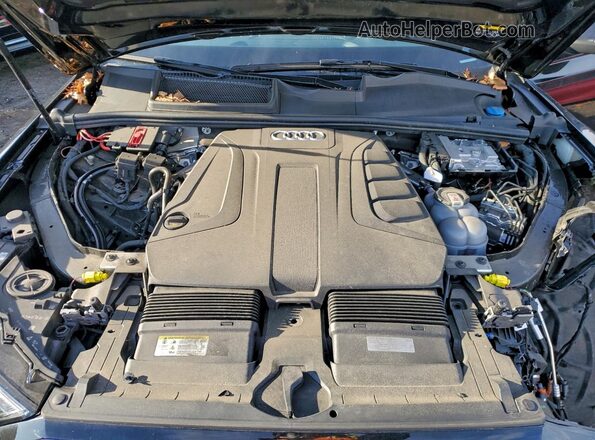 WA1ACBF70PD022122 2023 AUDI Q7 Black Vista del compartimento del motor