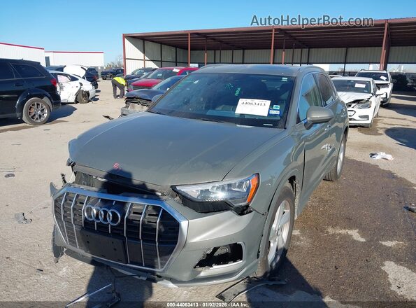 WA1AECF31K1067920 2019 AUDI Q3 Серый Передняя левая четверть