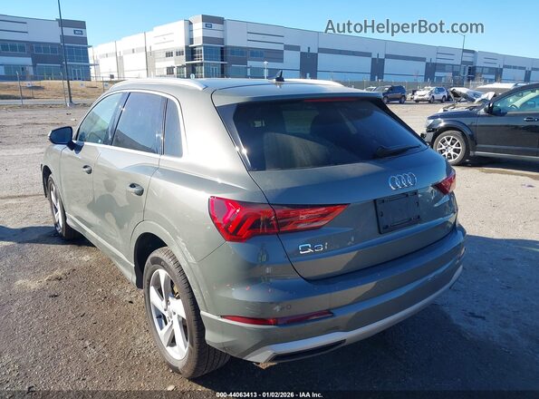 WA1AECF31K1067920 2019 AUDI Q3 Серый Задняя левая четверть