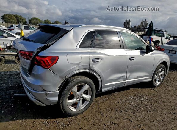 WA1AECF37K1077044 2019 AUDI Q3 Silver Rear right