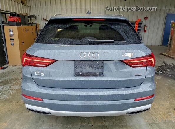WA1AECF37K1077836 2019 AUDI Q3 Gray Widok z tyłu