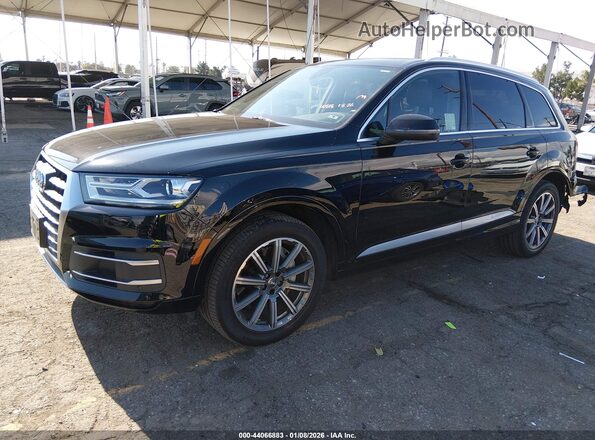 WA1AHAF75KD041916 2019 AUDI Q7 Black Vista tres cuartos delantera izquierda