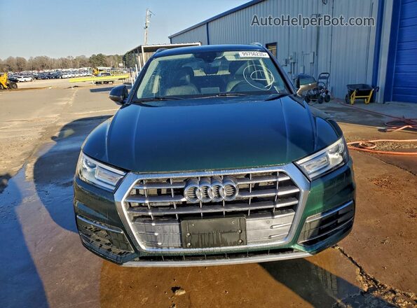WA1ANAFY2L2057618 2020 AUDI Q5 Green Front view