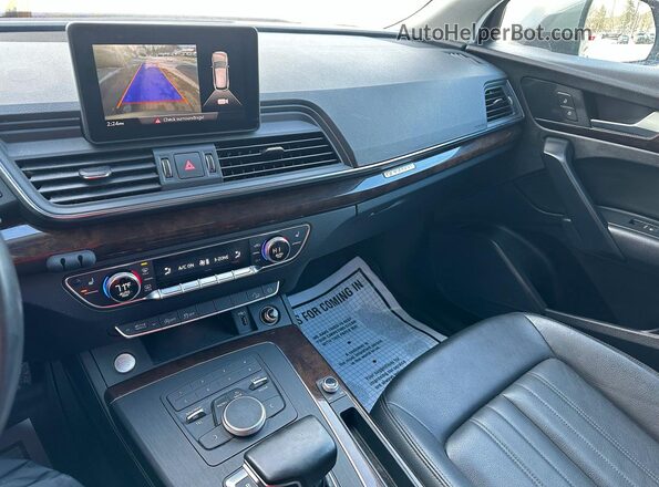 WA1ANAFY5K2120287 2019 AUDI Q5 Gray Սալոնի հետևի տեսք