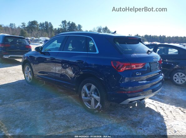 WA1AUCF30M1069695 2021 AUDI Q3 Blue 