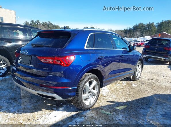 WA1AUCF30M1069695 2021 AUDI Q3 Blue 