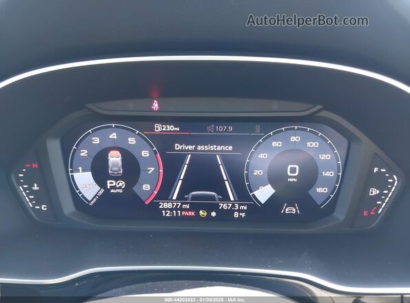 WA1AUCF30M1069695 2021 AUDI Q3 Blue 