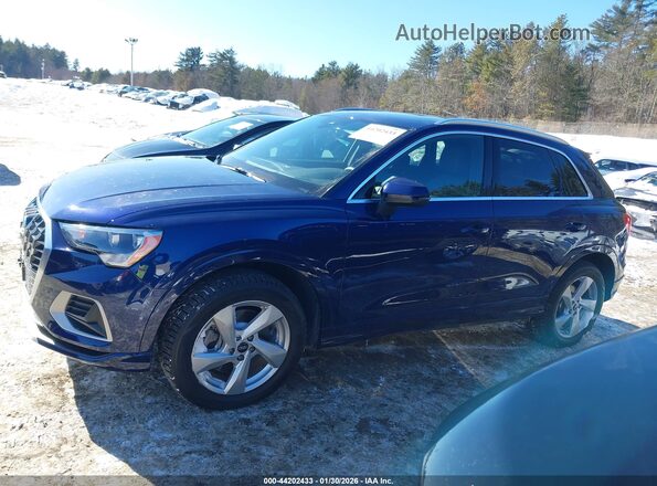 WA1AUCF30M1069695 2021 AUDI Q3 Blue 