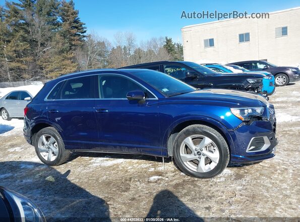 WA1AUCF30M1069695 2021 AUDI Q3 Blue 