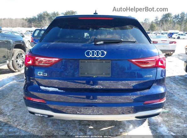 WA1AUCF30M1069695 2021 AUDI Q3 Blue 