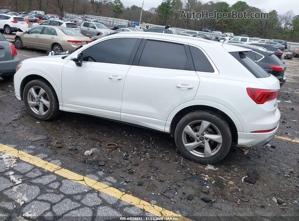 WA1AUCF36M1065859 2021 AUDI Q3 Белый Задняя левая четверть