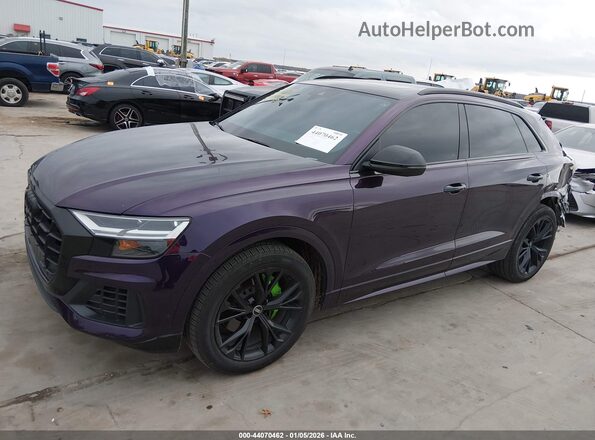 WA1AVAF18MD031209 2021 AUDI Q8 Purple 