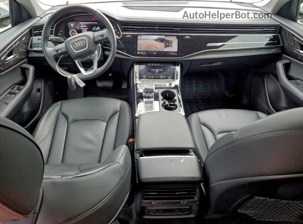 WA1AVBF16PD029923 2023 AUDI Q8 White Вид панелі приладів