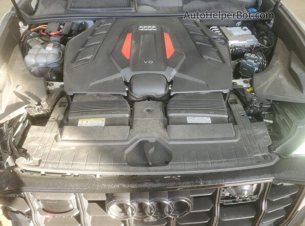WA1AWBF12ND019626 2022 AUDI SQ8 Cream უკანა სალონის ხედი