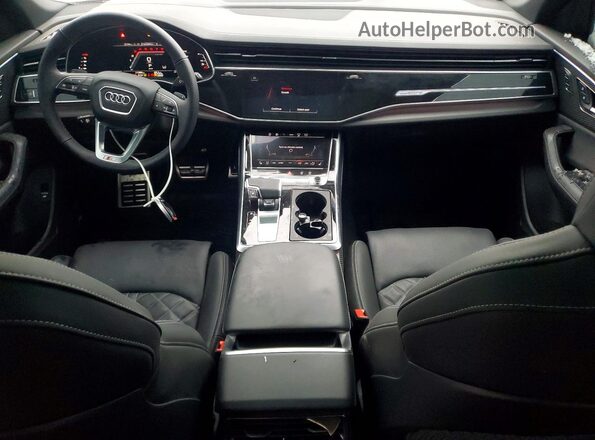 WA1AWBF16SD024744 2025 AUDI SQ8 Blue Вид панелі приладів