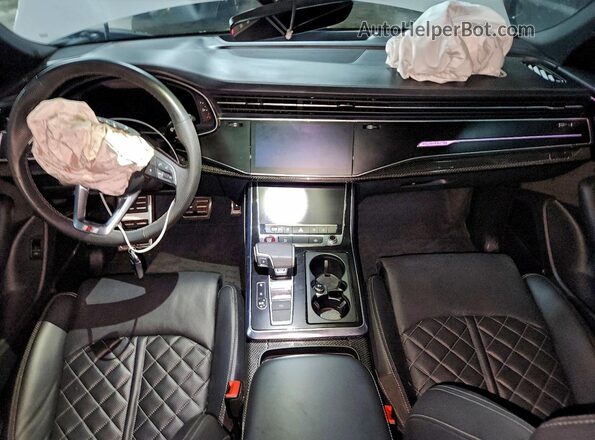 WA1AWBF17MD008748 2021 AUDI SQ8 Gray წინა პანელის ხედი