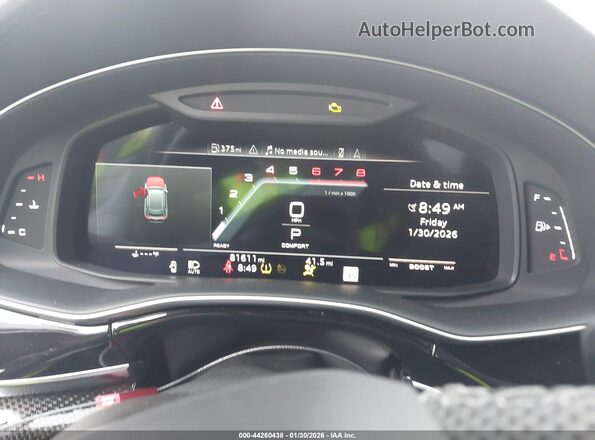 WA1AWBF19MD018813 2021 AUDI SQ8 Красный Вид задних сидений