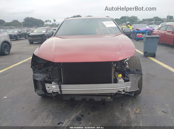 WA1AWBF19MD018813 2021 AUDI SQ8 Красный Вид задней части салона
