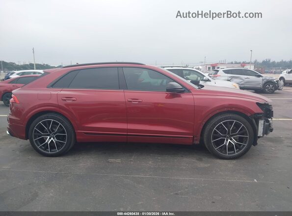 WA1AWBF19MD018813 2021 AUDI SQ8 Красный Панорамный вид салона 360°