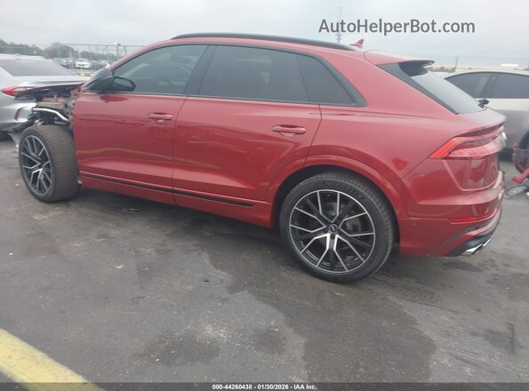 WA1AWBF19MD018813 2021 AUDI SQ8 Красный Задняя левая четверть