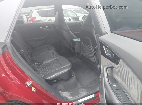 WA1AWBF19MD018813 2021 AUDI SQ8 Красный Вид наклейки с VIN-кодом