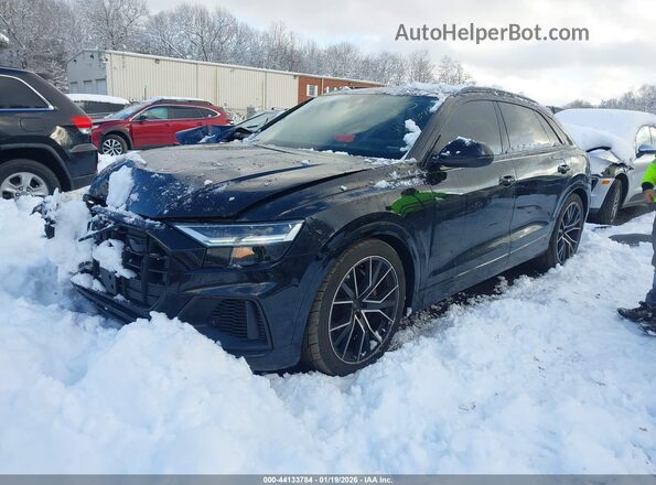 WA1AWBF1XMD033188 2021 AUDI SQ8 Black წინა მარცხენა ხედი სამი მეოთხედიდან