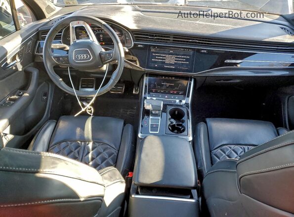 WA1AWBF71MD011892 2021 AUDI SQ7 Black წინა პანელის ხედი