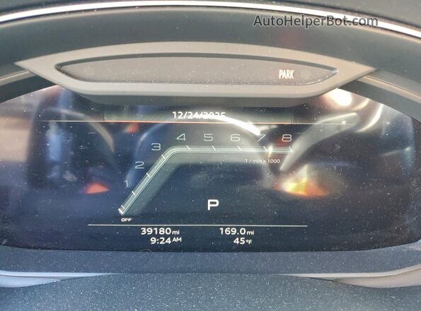 WA1AWBF71MD011892 2021 AUDI SQ7 Black ხელსაწყოთა პანელის ხედი