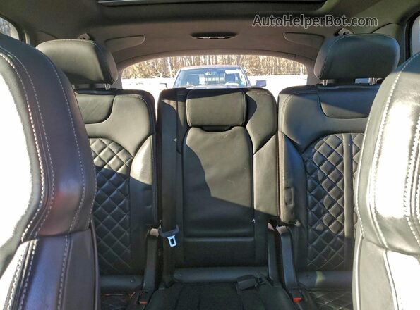 WA1AWBF71MD011892 2021 AUDI SQ7 Black უკანა სავარძლების ხედი