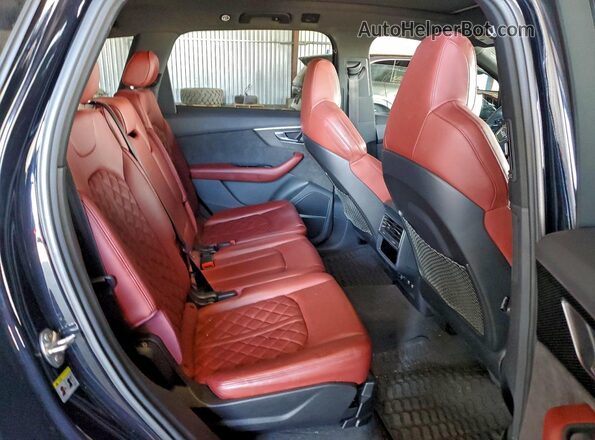 WA1AWBF76MD010642 2021 AUDI SQ7 Black Vista de los asientos traseros