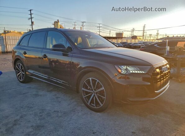 WA1AWBF79ND019210 2022 AUDI SQ7 Maroon Delantero derecho